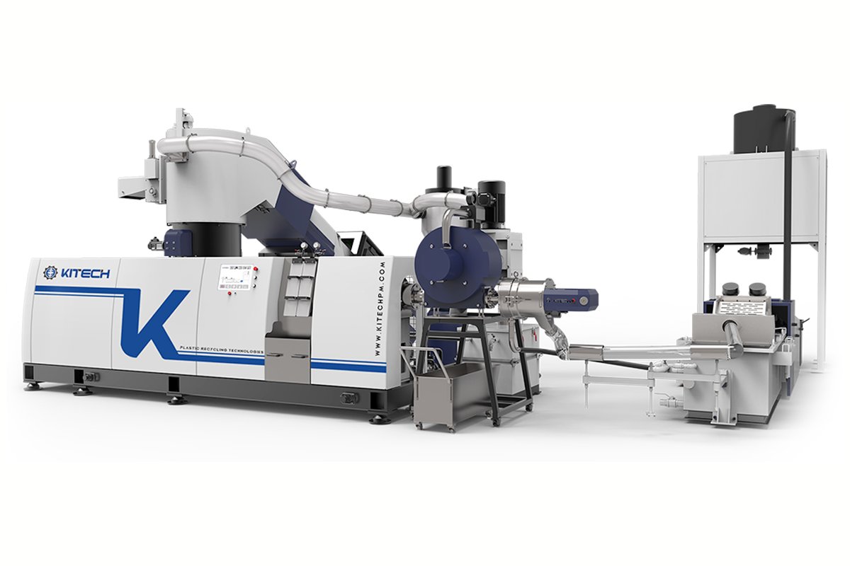 Recycling Systems - Kitech Compacting Pelletizing System - KCP Recycling Systems - Kitech Compacting Pelletizing System - KCP
