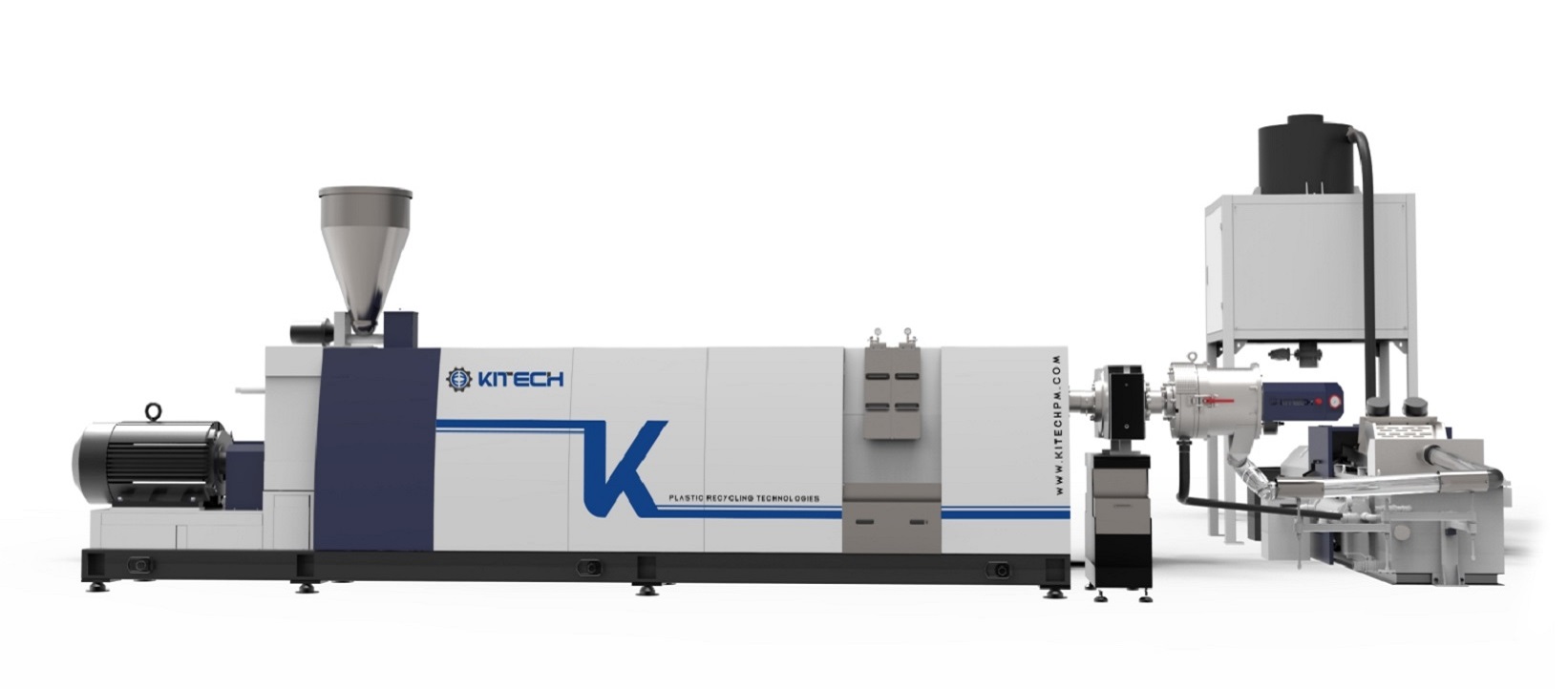 Recycling Systems - Kitech Rigid Flakes Pelletizing System - KSP Recycling Systems - Kitech Rigid Flakes Pelletizing System - KSP
